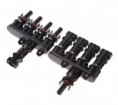 Conector MC4 Paralelo x 4